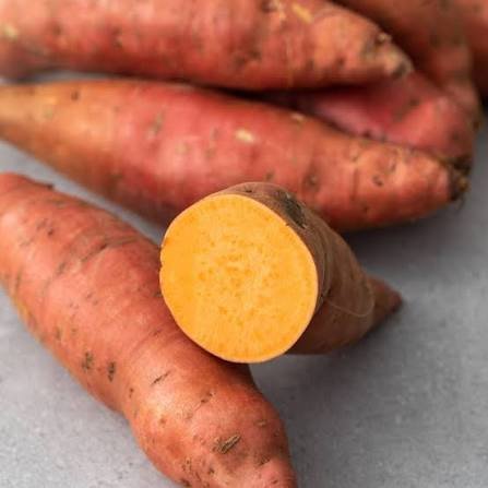 Fresh Orange-Fleshed Sweet Potatoes