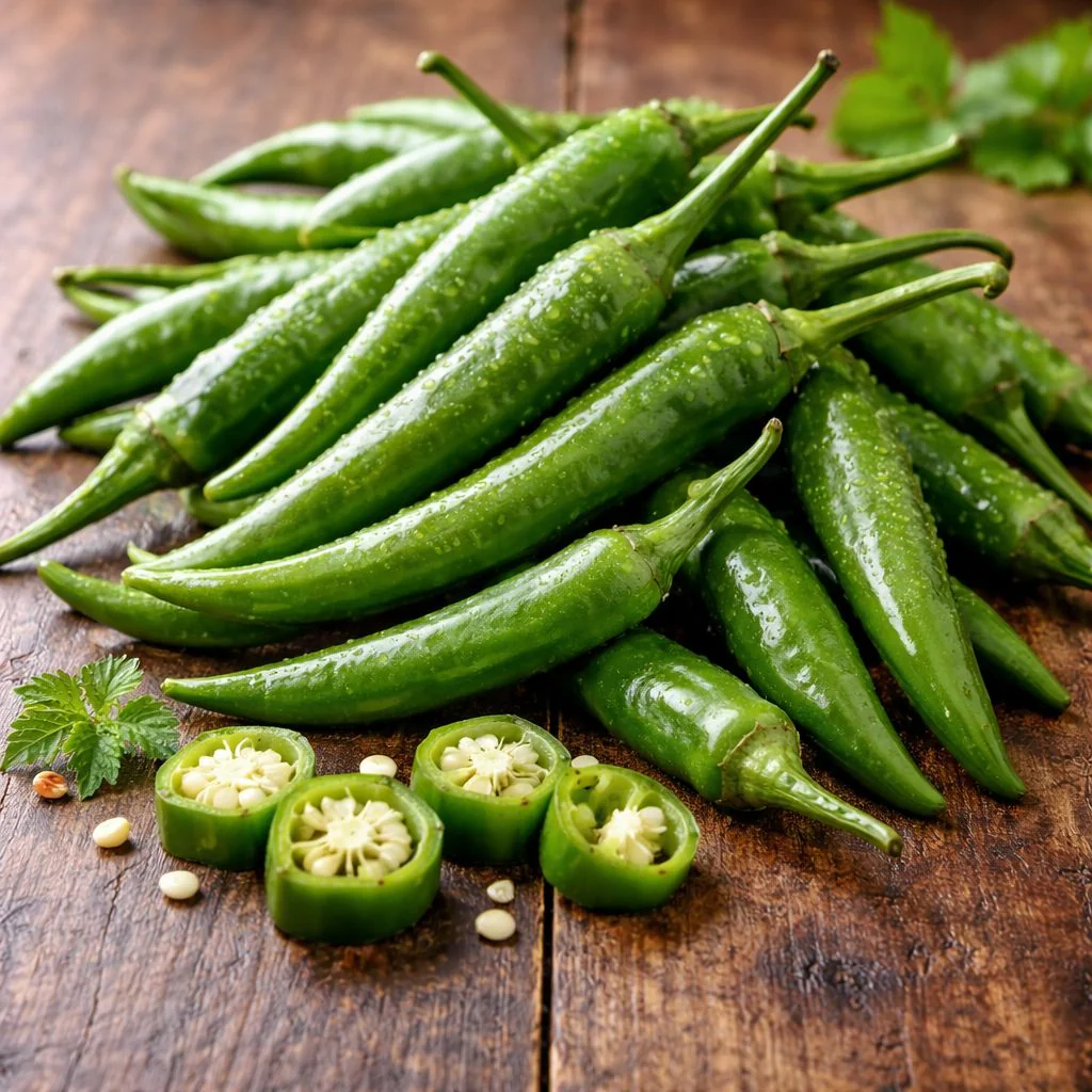 Green Chillies from Uganda